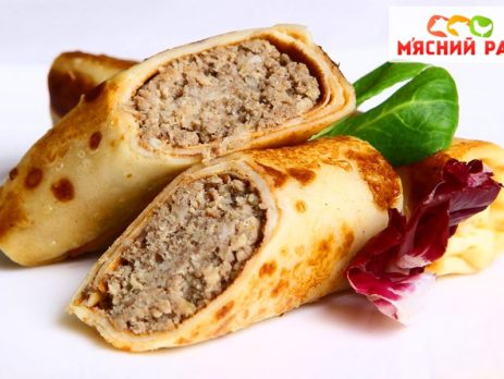 Блинчики с мясом