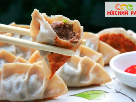 Вареники с мясом