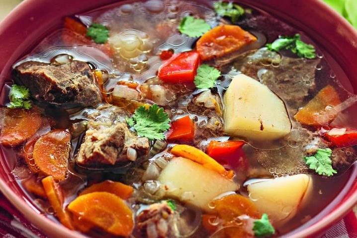 суп с бараньими ребрышками