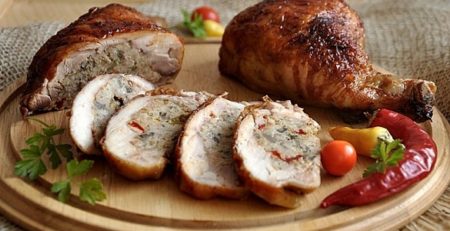 фаршировані курячі ніжки